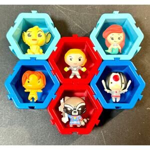 NANO Wow! PODS connectable collectible figures Disney marvel DC characters
